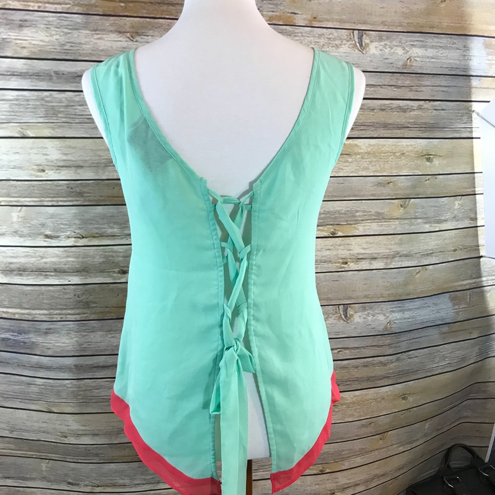 Wendy Katlen Sleeveless Chiffon Tank Top - Picture 5 of 8